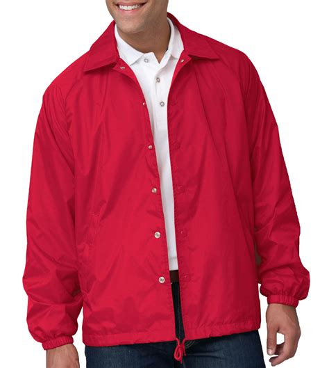 men's coaches windbreaker jacket